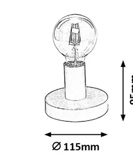 Stolové lampy Rabalux 6570 stolná lampa Bowie