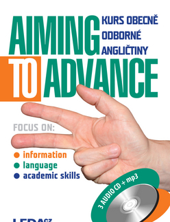 Učebnice a príručky Aiming to Advance + 2 CD - Zdenka Strnadová