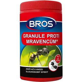 Ochrana proti hmyzu BROS-granule proti mravencům 60g+20% ZDARMA/kr=