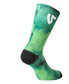 Pánske ponožky Ponožky Undershield Tye Dye zelená 42/46