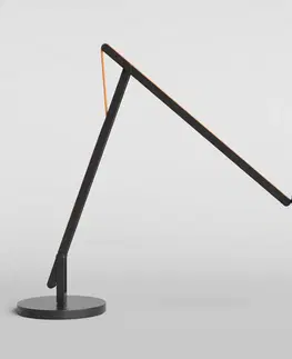 Stolové lampy na písací stôl Rotaliana Rotaliana String T1 stolná LED lampa čierna, oranž