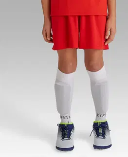 nohavice Detské futbalové šortky Essentiel červené