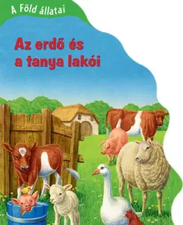 Leporelá, krabičky, puzzle knihy A Föld állatai - Az erdő és a tanya lakói
