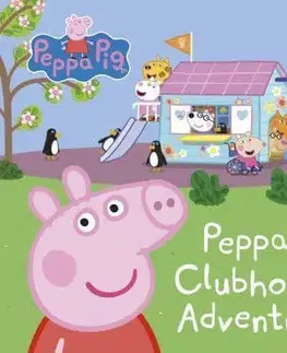 Leporelá, krabičky, puzzle knihy Peppa Pig: Peppa's Clubhouse Adventure