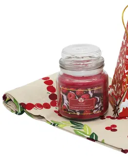 Dekoratívne sviečky Home Elements Vianočný vonný set Winter Berries 3