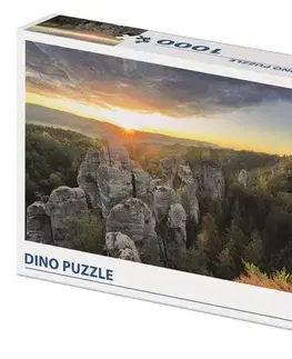 1000 dielikov Dino Toys Puzzle Skalnaté steny 1000 Dino