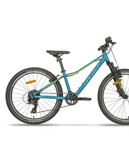 Bicykle Juniorský horský bicykel Galaxy Pavo 24" - model 2024 čierna - 12" (138-148 cm)