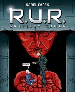 Komiksy R.U.R.- grafický román - Karel Čapek,Lenka Pipková,Vojta Rejl