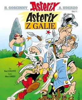 Komiksy Asterix I - Asterix z Galie - René Goscinny,Albert Uderzo