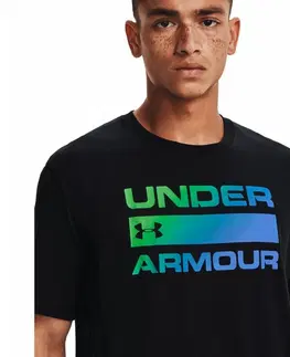 Pánske tričká Pánske tričko Under Armour Team Issue Wordmark SS White - S