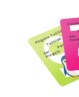 Hračky spoločenské hry - hracie karty a kasíno LAUKO PROMOTION - Karty vedomostné 5-jazyčné