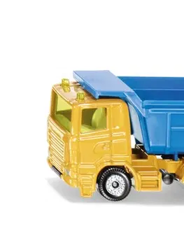 Hračky - dopravné stroje a traktory SIKU - Blister - nákladné auto s pásom ciest a značkou