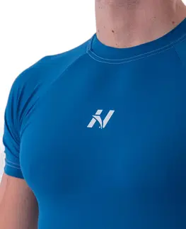 Pánske tričká Pánske funkčné tričko Nebbia 324 blue - XL