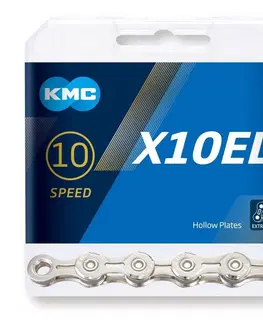 Reťaze KMC X10EL Silver 10 Speed Chain