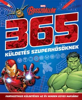 Pre deti a mládež - ostatné Marvel Bosszúállók - 365 küldetés szuperhősöknek