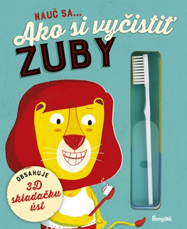 Leporelá, krabičky, puzzle knihy Nauč sa... Ako si vyčistiť zuby - neuvedený,Zuzana Štelbaská