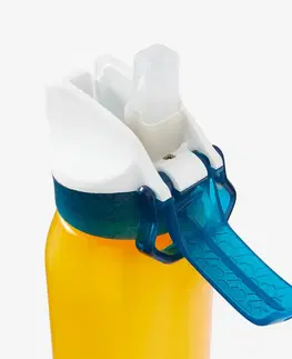 cyklistick Cyklistická fľaša so slamkou pre deti od 3 do 6 rokov 350 ml žltá