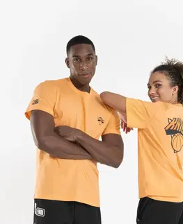 dresy Basketbalové tričko TS 900 NBA Knics muži/ženy oranžové