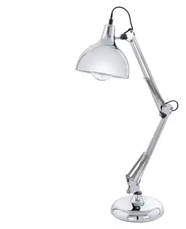 Lampy Eglo Eglo 94702 - Stolná lampa BORGILLIO 1xE27/40W/230V 