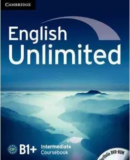 Učebnice a príručky Cambridge English Unlimited. B1+ Intermediate Coursebook + DVD - Kolektív autorov