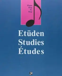 Hudba - noty, spevníky, príručky Etüden