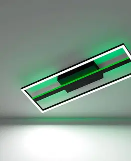 SmartHome stropné svietidlá EGLO LED svetlo Calagrano-Z ZigBee RGB/CCT 64 x 22 cm