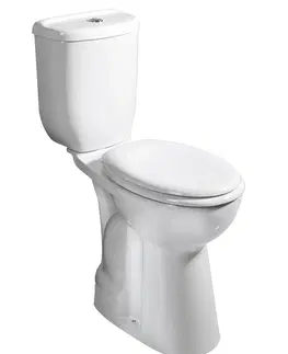 Kúpeľňa SAPHO - HANDICAP WC kombi misa zvýšená 36,3x67,2cm, spodný odpad BD301.410.00