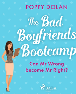 Romantická beletria Saga Egmont The Bad Boyfriends Bootcamp (EN)