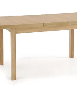 Jedálenské stoly Rozkladací jedálenský stôl TIAGO 2 Halmar Dub craft / biela