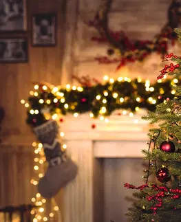 Vianočné stromčeky NABBI Christee 1 vianočný stromček 180 cm zelená / biela