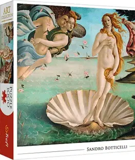 1000 dielikov Trefl Puzzle Zrodenie Venuše, Sandro Botticelli 1000 Art Collection Trefl
