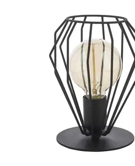 Lampy  Stolná lampa BRYLANT BLACK 1xE27/60W/230V 