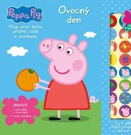 Leporelá, krabičky, puzzle knihy Peppa Pig - Ovocný den