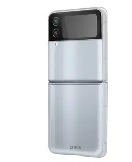 Puzdrá na mobilné telefóny SBS puzdro Crystal pre Samsung Galaxy Z Flip4, transparent TECOVSAZFLIP4