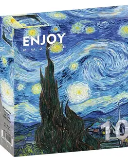 1000 dielikov Enjoy Puzzle Vincent Van Gogh: Starry Night 1000 Enjoy