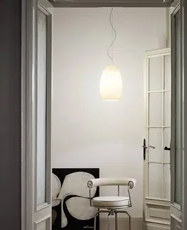 Závesné svietidlá Foscarini Foscarini Buds 1 závesné LED svietidlo, E27 biela