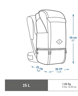 batohy Turistický batoh NH 900 Arpenaz 25 l