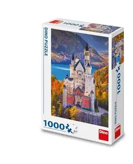 1000 dielikov Dino Toys Puzzle Zámok Neuschwanstein 1000 Dino