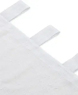 Závesy Homede Záclona Kresz Loops, biela, 140 x 160 cm