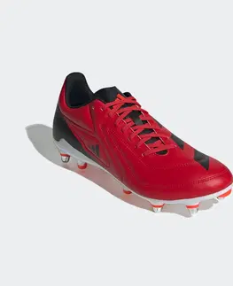futbal Pánska obuv na ragby RS 15 SG Hybride čierno-červená