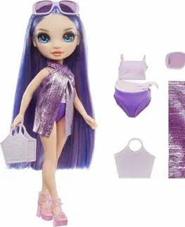 Hračky bábiky MGA - Rainbow High Fashion bábika v plavkách - Violet Willow