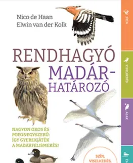 Biológia, fauna a flóra Rendhagyó madárhatározó - Nico de Haan,Elwin van der Kolk,Szabolcs Wekerle