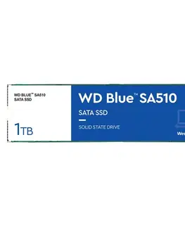 Pevné disky WD Blue SA510 SSD 1 TB SATA M.2 2280 WDS100T3B0B