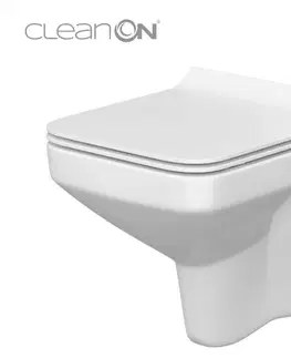 Záchody CERSANIT - Závesné WC COMO NEW CLEANON BEZ SEDÁTKA K32-020