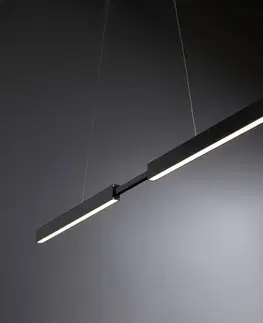 SmartHome lustre Paulmann Paulmann Aptare LED závesné svetlo, ZigBee, čierna
