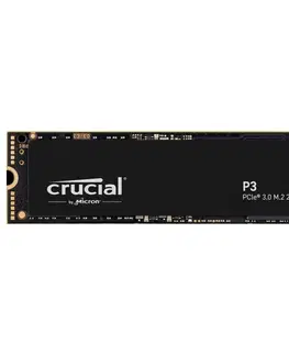 Pevné disky Crucial SSD P3 1TB M.2 NVMe Gen3 35003000 MBps CT1000P3SSD8
