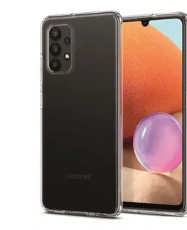 Puzdrá na mobilné telefóny Puzdro Spigen Liquid Crystal pre Samsung Galaxy A32 (LTE), transparentné - OPENBOX (Rozbalený tovar s plnou zárukou) ACS02742