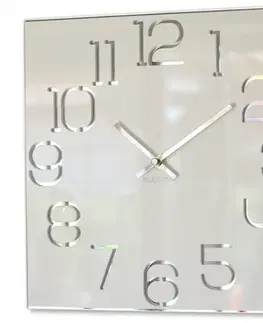 Hodiny Nástenné akrylové hodiny Digit Flex z120-2-0-x, 30 cm, biele