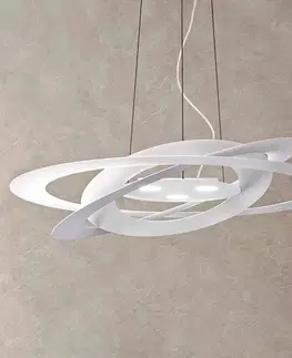 Závesné svietidlá Marchetti Závesné LED svietidlo Afelio biele