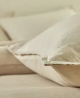 Bavlnené Jednofarebné obojstranná posteľná bielizeň opraný ľan a bavlna